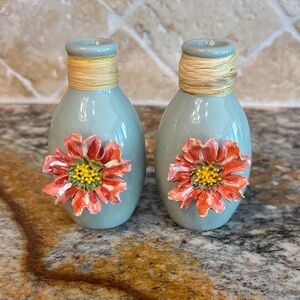 Pair of Vintage Silvestri Bud Vases designed by April Cornell